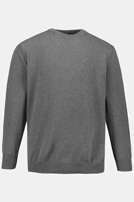 Pullover, runder Ausschnitt, JP1880-Stick, Baumwolle