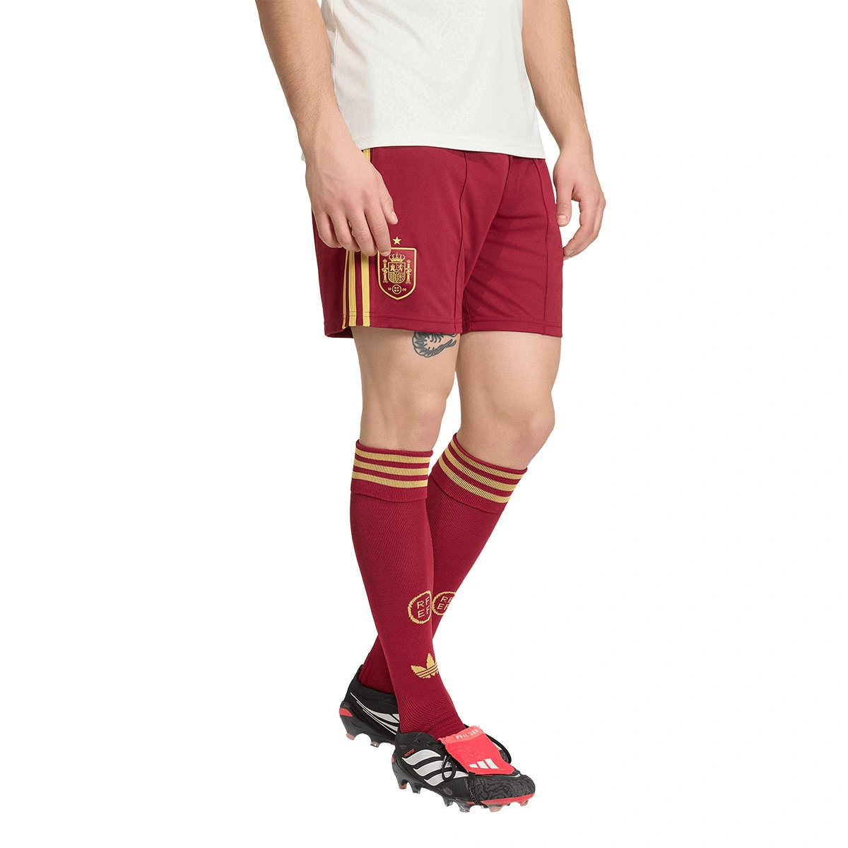 Calções adidas Espanha Segundo equipamento Mundial 2026