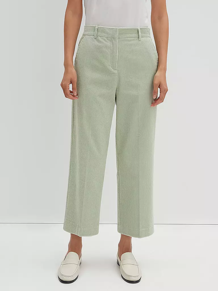 SOMEDAY Culotte CISILIA CORDUROY hellgrün