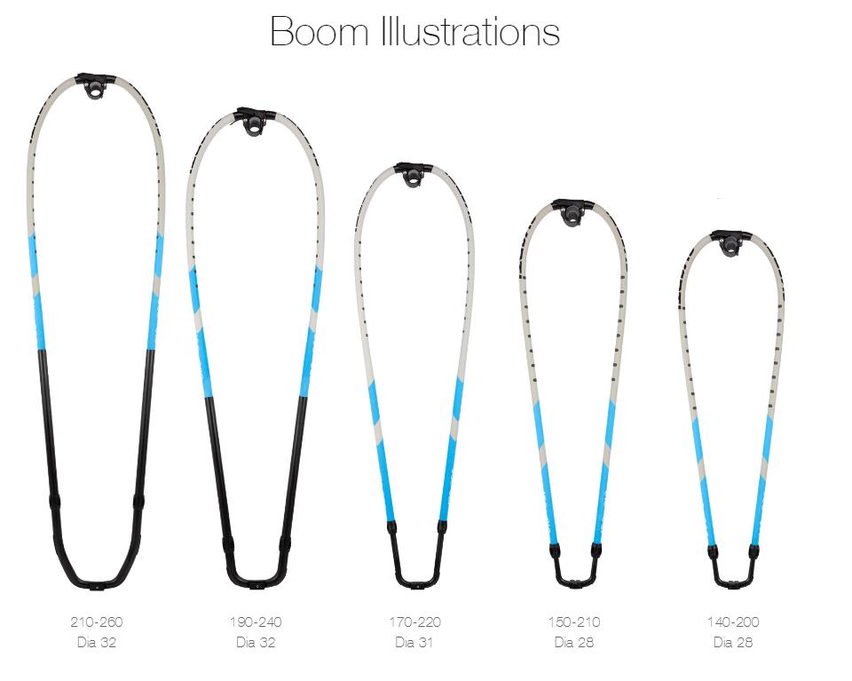 Avanti sails Wish - Carbon Boom 140 - 200 cm