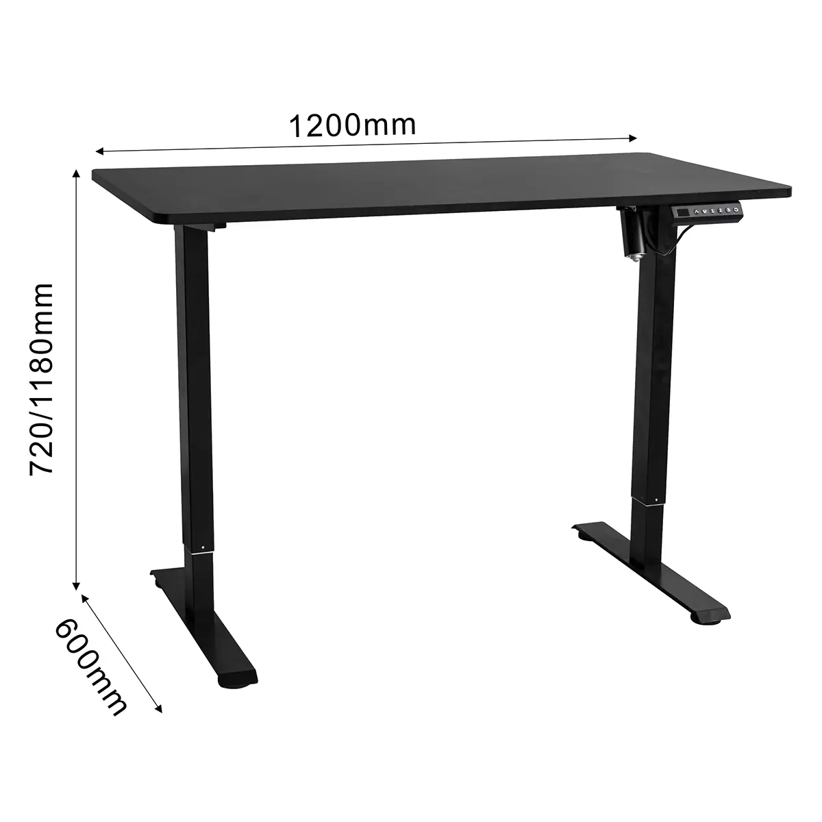 Schreibtisch Emil 2 Schwarz
