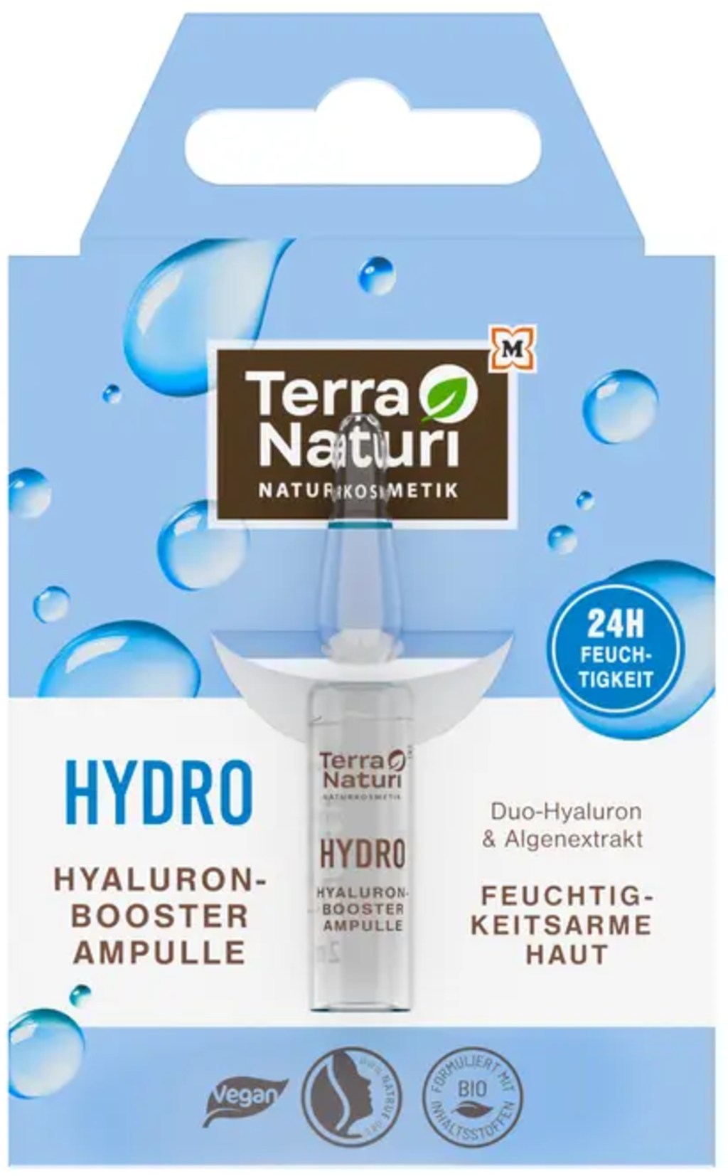Terra Naturi  HYDRO Hyaluron-Booster Ampulle, 2 ml