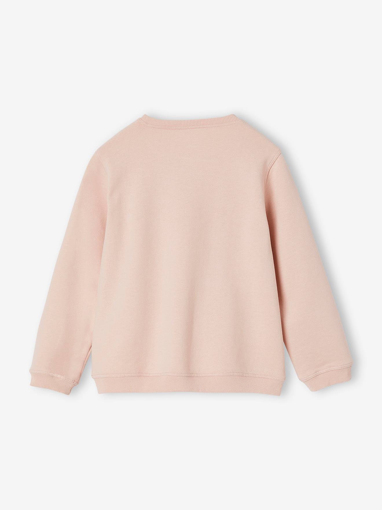 Moletom rosa chiclete para meninas