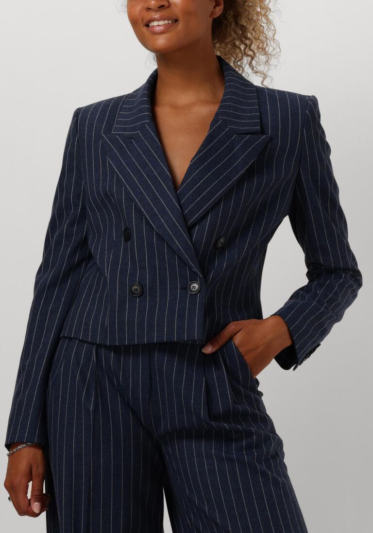 blauwe janice blazer stan