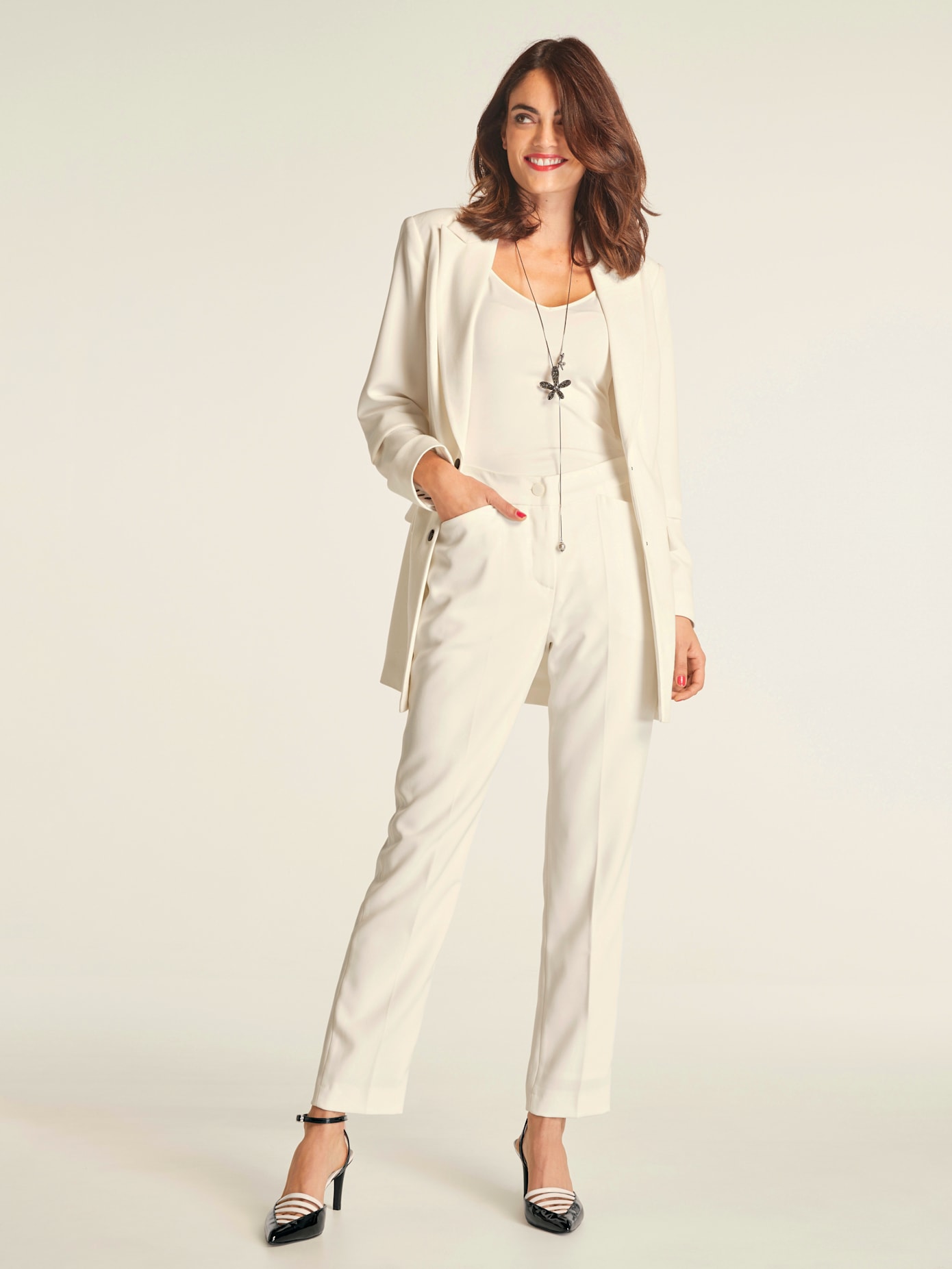 Pantalon crayon coupe droite