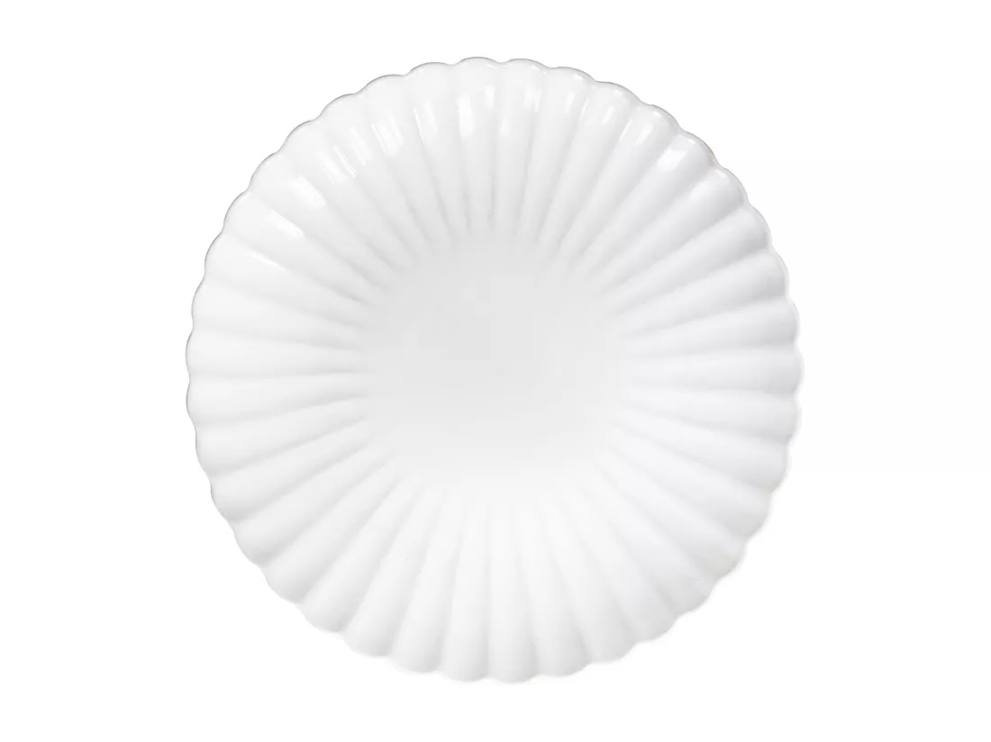 Set de 16 couverts de table NETTLE Grès Blanc cassé