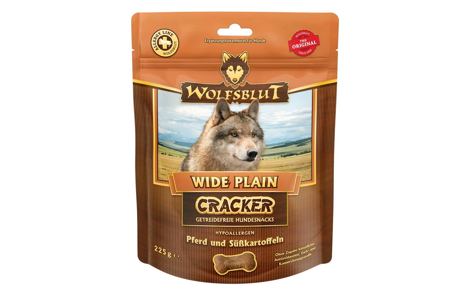Snack Cracker Wide Plain, 225 gErgänzungsfuttermittel für Hunde