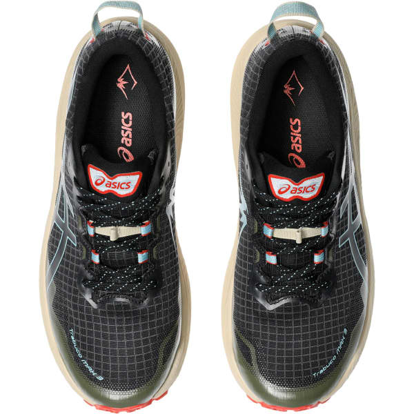 Chaussure trail ASICS TRABUCO MAX 3 BLACK/SMOKE BLUE