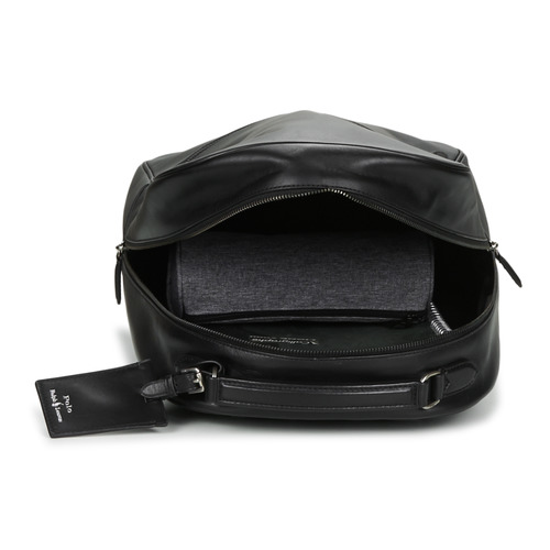 Polo Ralph Lauren - BACKPACK SMOOTH LEATHER - Noir