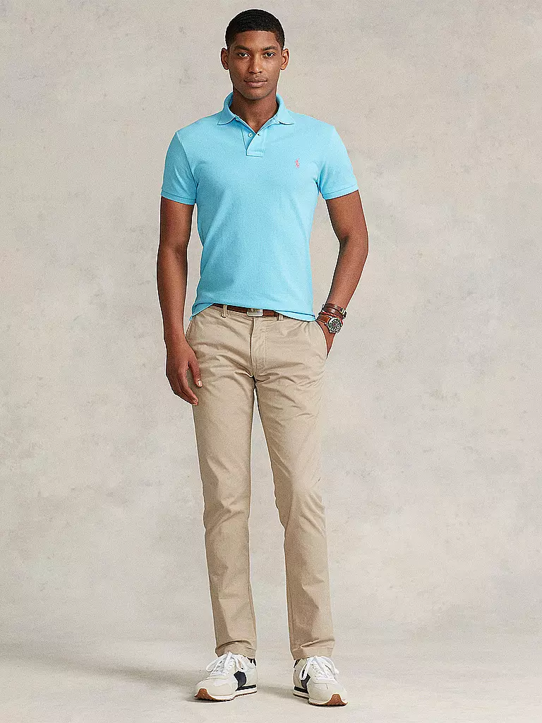 POLO RALPH LAUREN Poloshirt Slim Fit türkis
