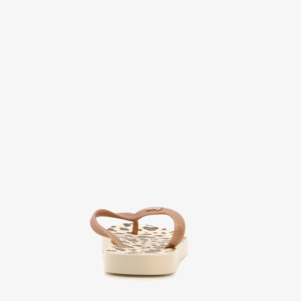 Copacabana vegan kinder slippers met panterprint