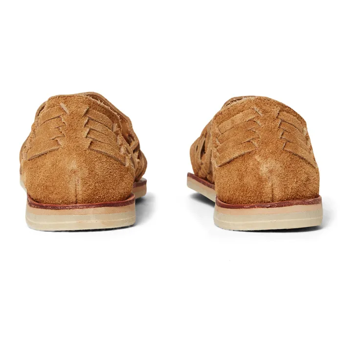 Mapache Sandales Alegre Suede | Camel