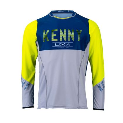 Maillot cross Kenny TITANIUM NAVY NEON YELLOW 2022 - Bleu / Jaune