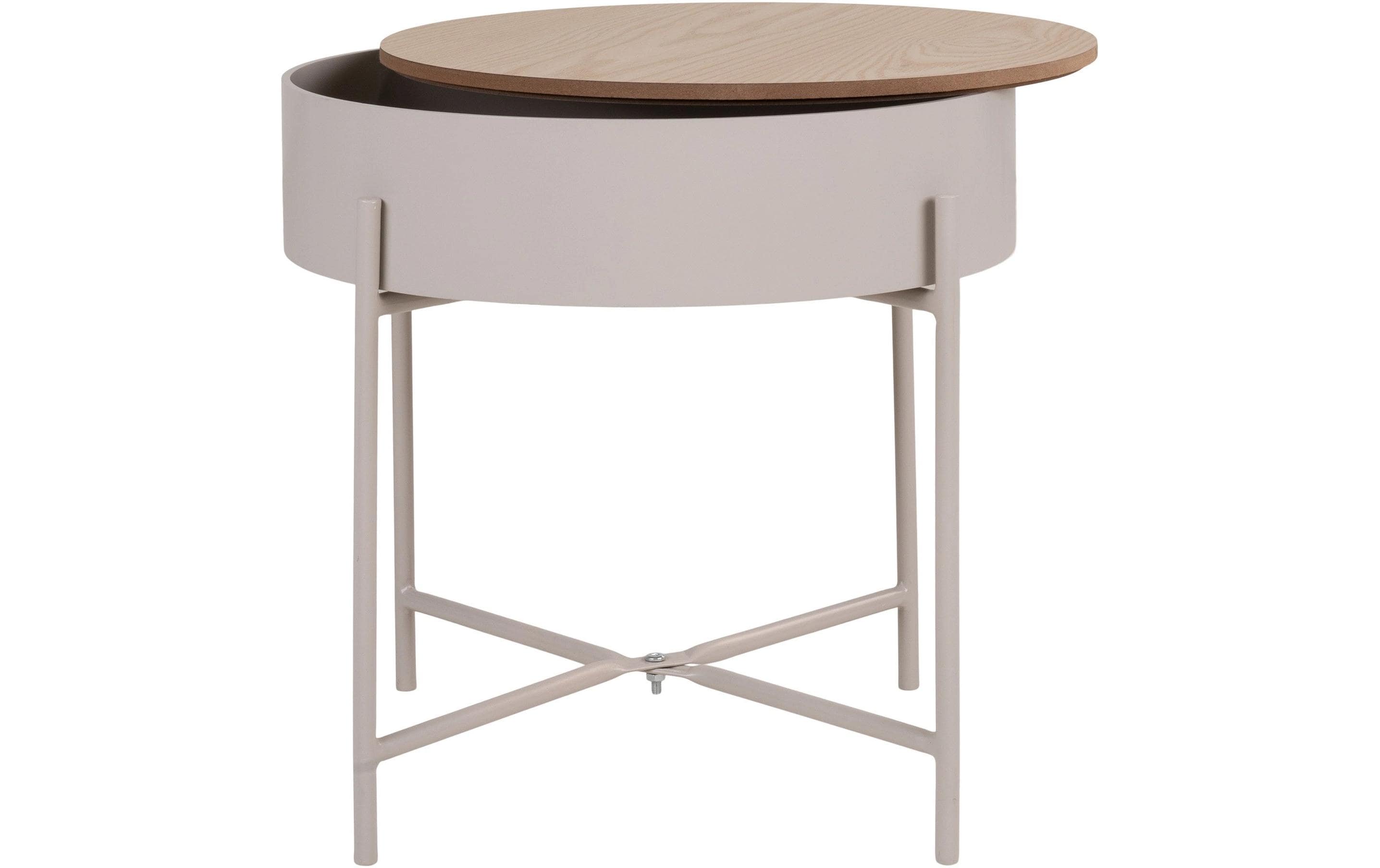 Beistelltisch Sisco Beige/HellgrauCouchtisch