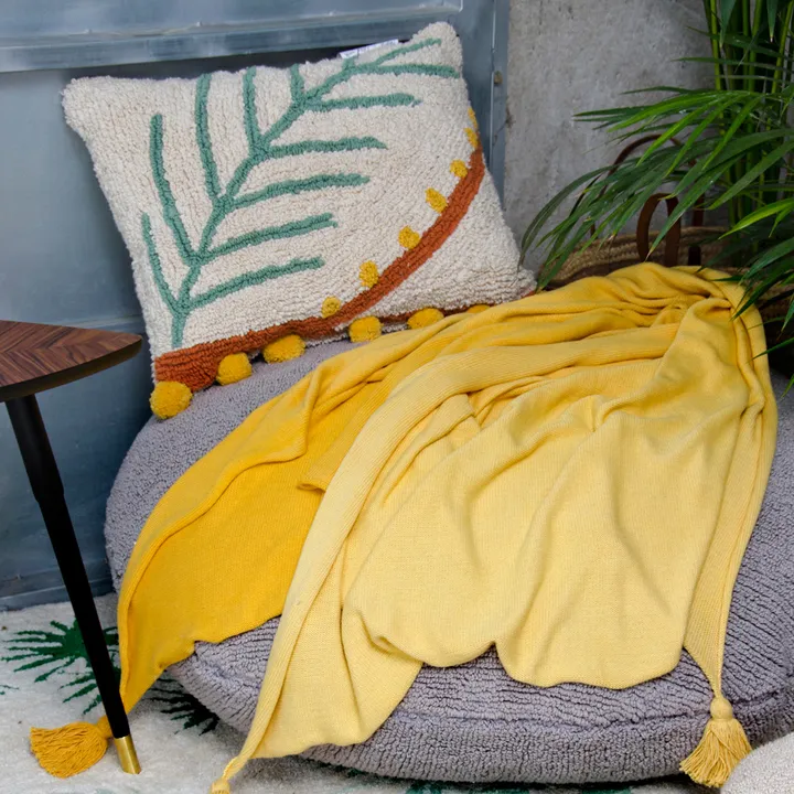 Lorena Canals Coussin Palm 38x48 cm