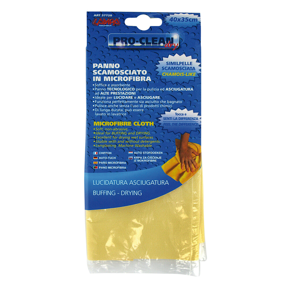 Lampa Pro-Clean Zeemleerachtig droogdoek - 40 x 35 cm