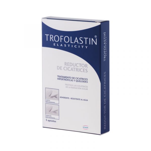 Stada Trofolastin Elasticityt Redutor de Cicatrizes 10x14cm