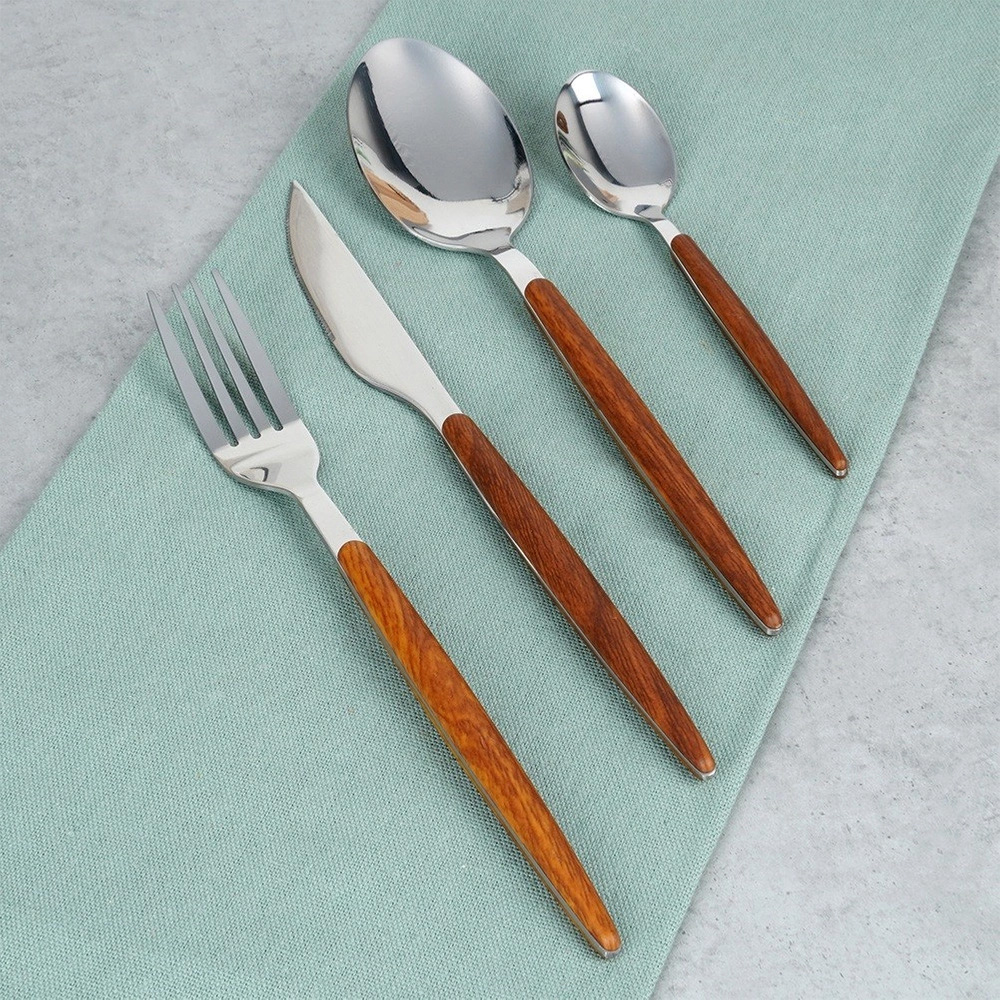 Ménagère 16 pièces styleWOOD