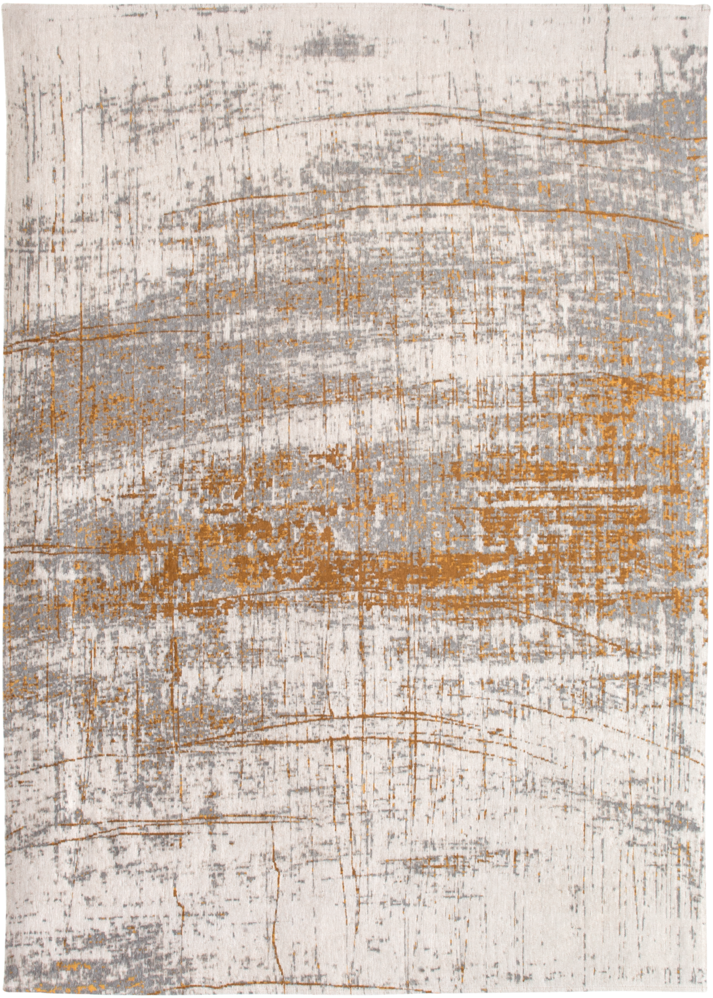Ecorugs vloerkleed Griff goud 280x390 cm