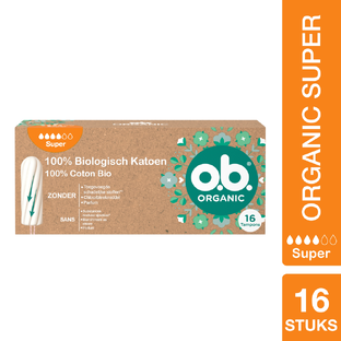 OB Organic Tampons Super 16ST