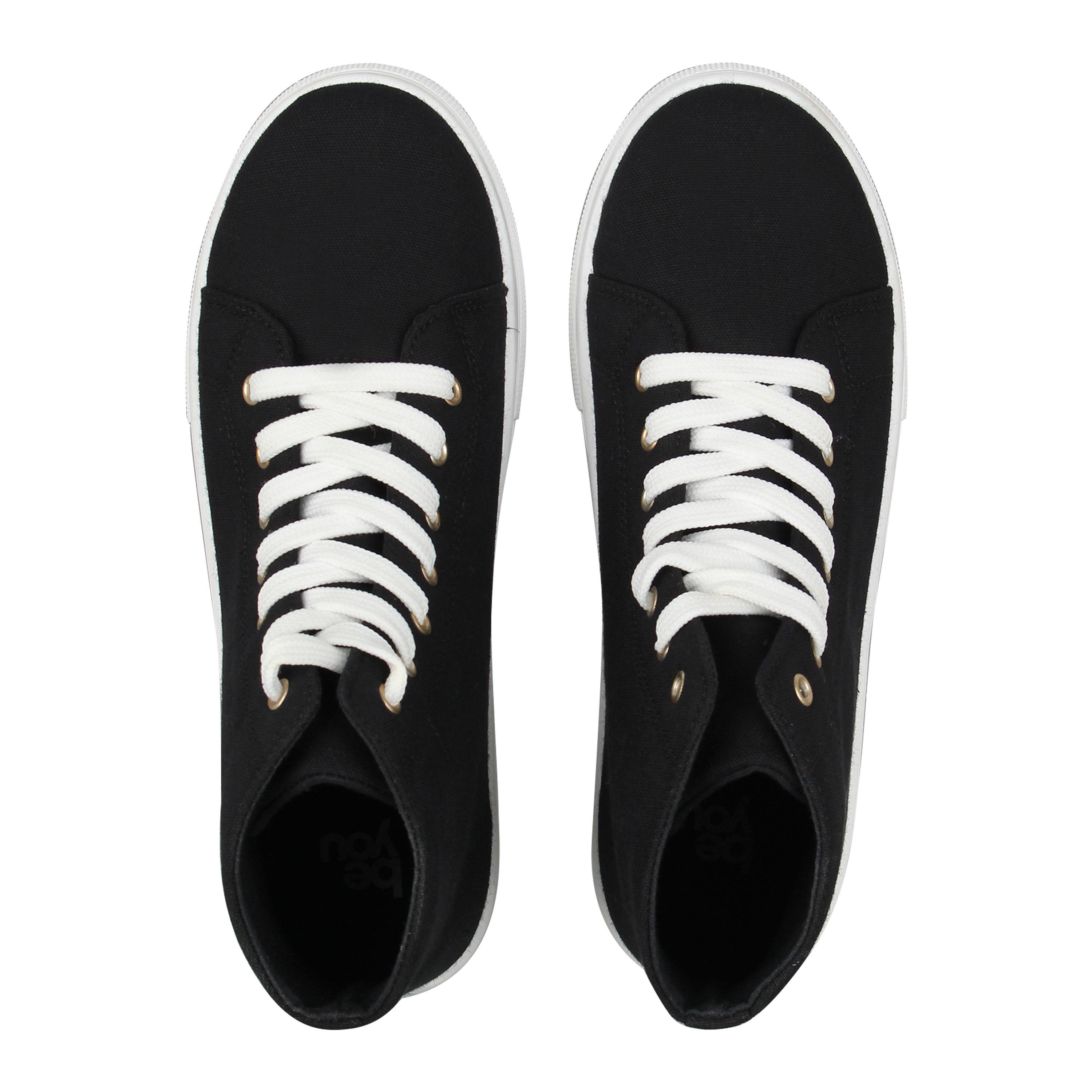 Be You BeYou High Top Flatform Trainers