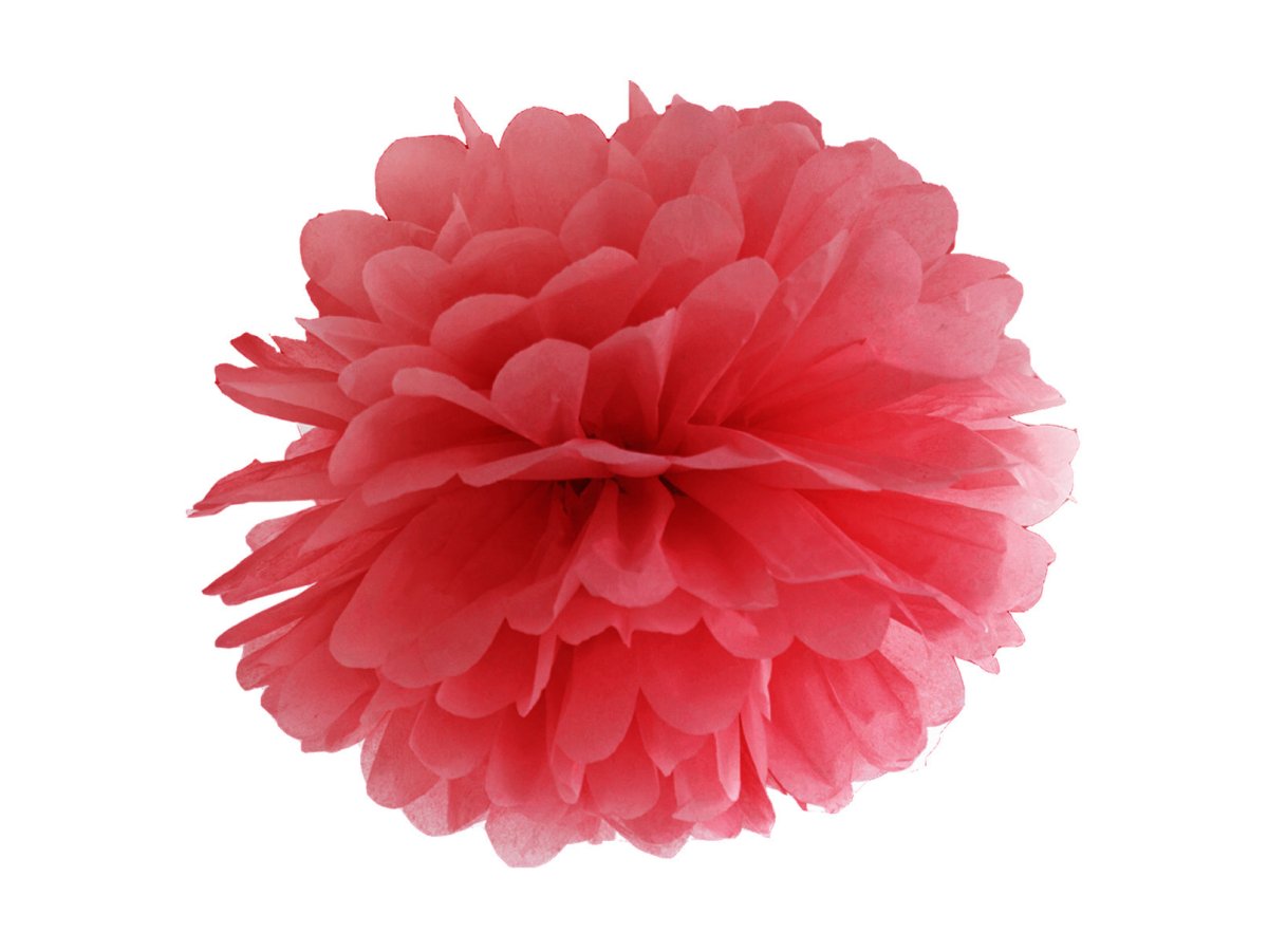 Pompon Rood 25cm