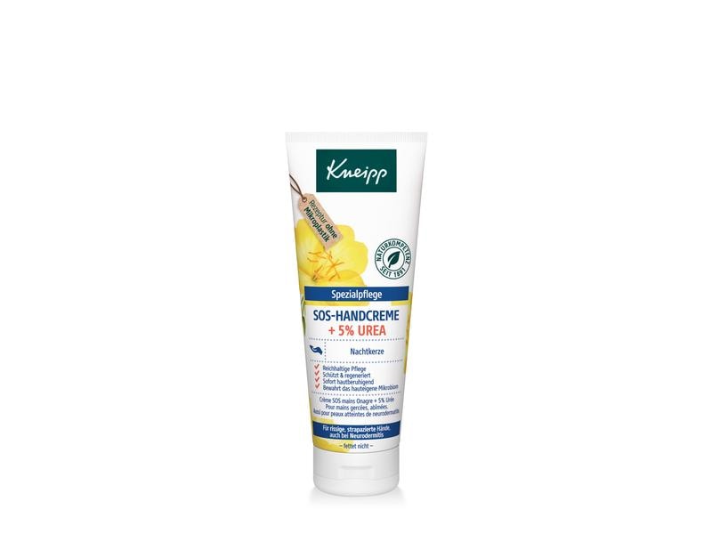 Kneipp Handcrème Nachtkerze 75 ml Natürliche Handcrème für langanhaltende Geschmeidigkeit