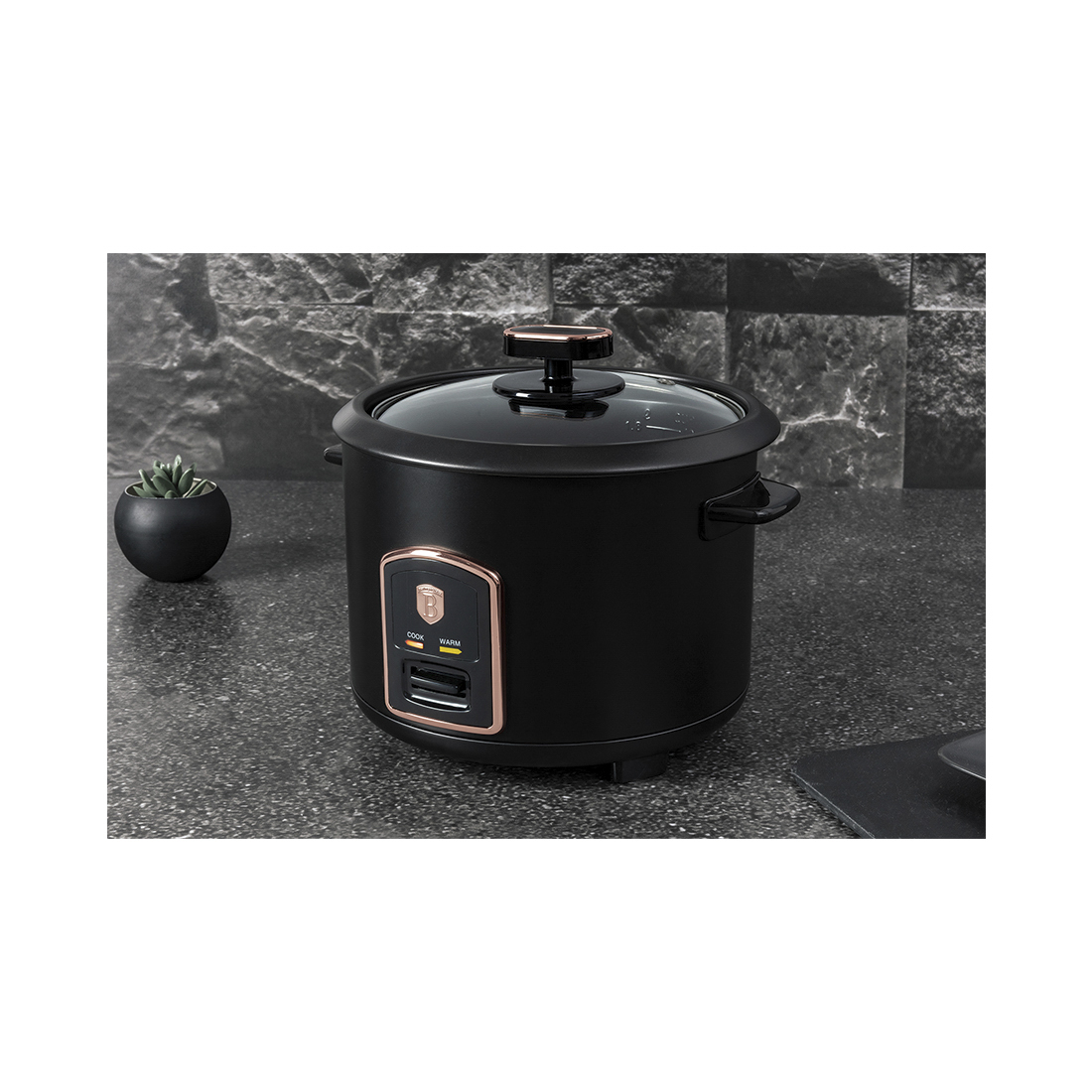 Berlinger Haus Reiskocher 1.8 Liter Black Rose Collection