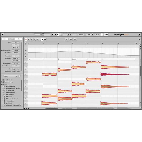 Celemony Melodyne 5 editor Update
