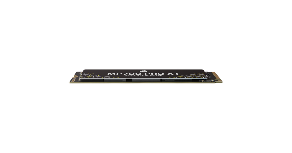 CorsairMP700 PRO XT 1 TB SSD  (Zwart, PCIe Gen5 x4 NVMe 2.0, M.2 2280, 3D TLC NAND)