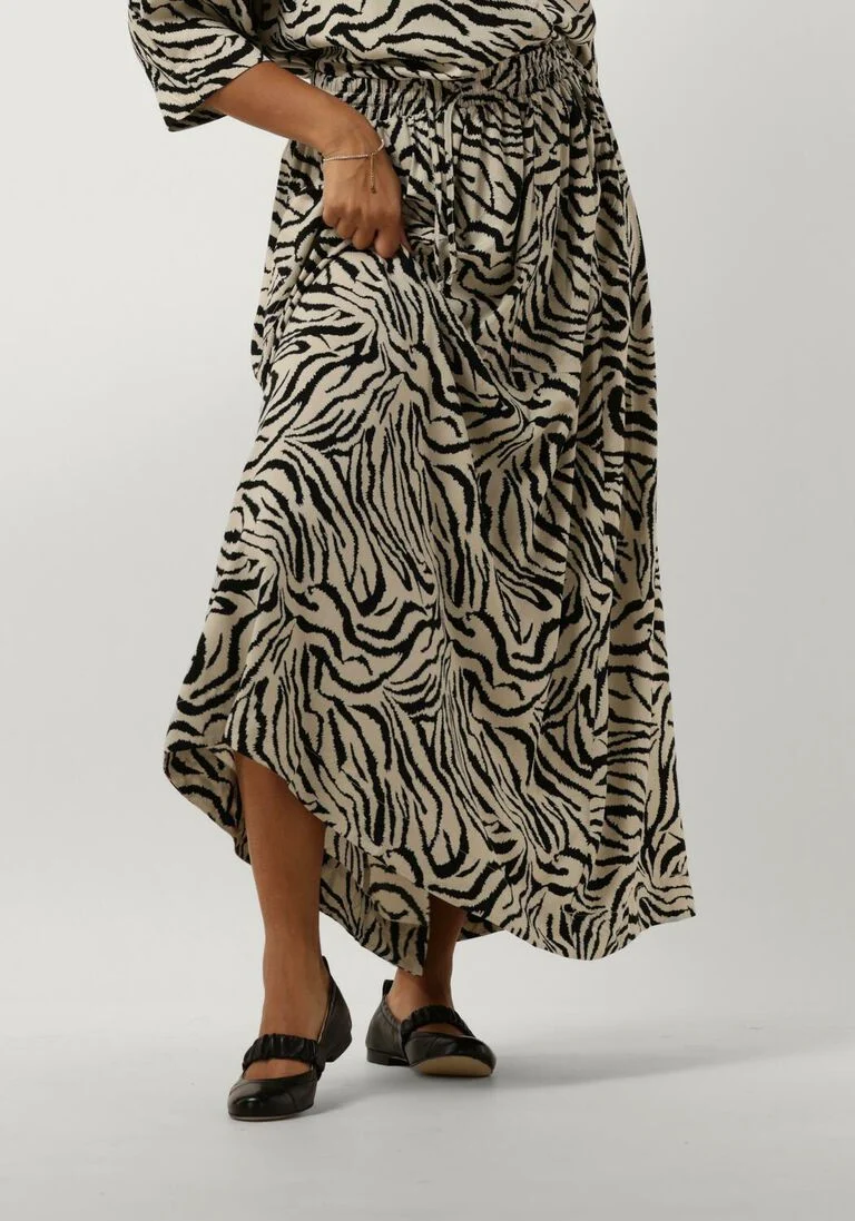 LOLLYS LAUNDRY ecru lollys laundry midirok akanell maxi skirt