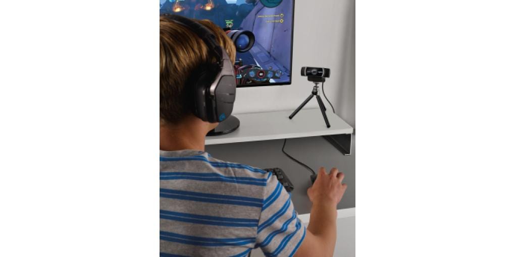 Logitech Webcam C922 Pro Stream , mit Stativ, Full-HD 1080p Webcam für Livestreaming und Aufzeichnung
