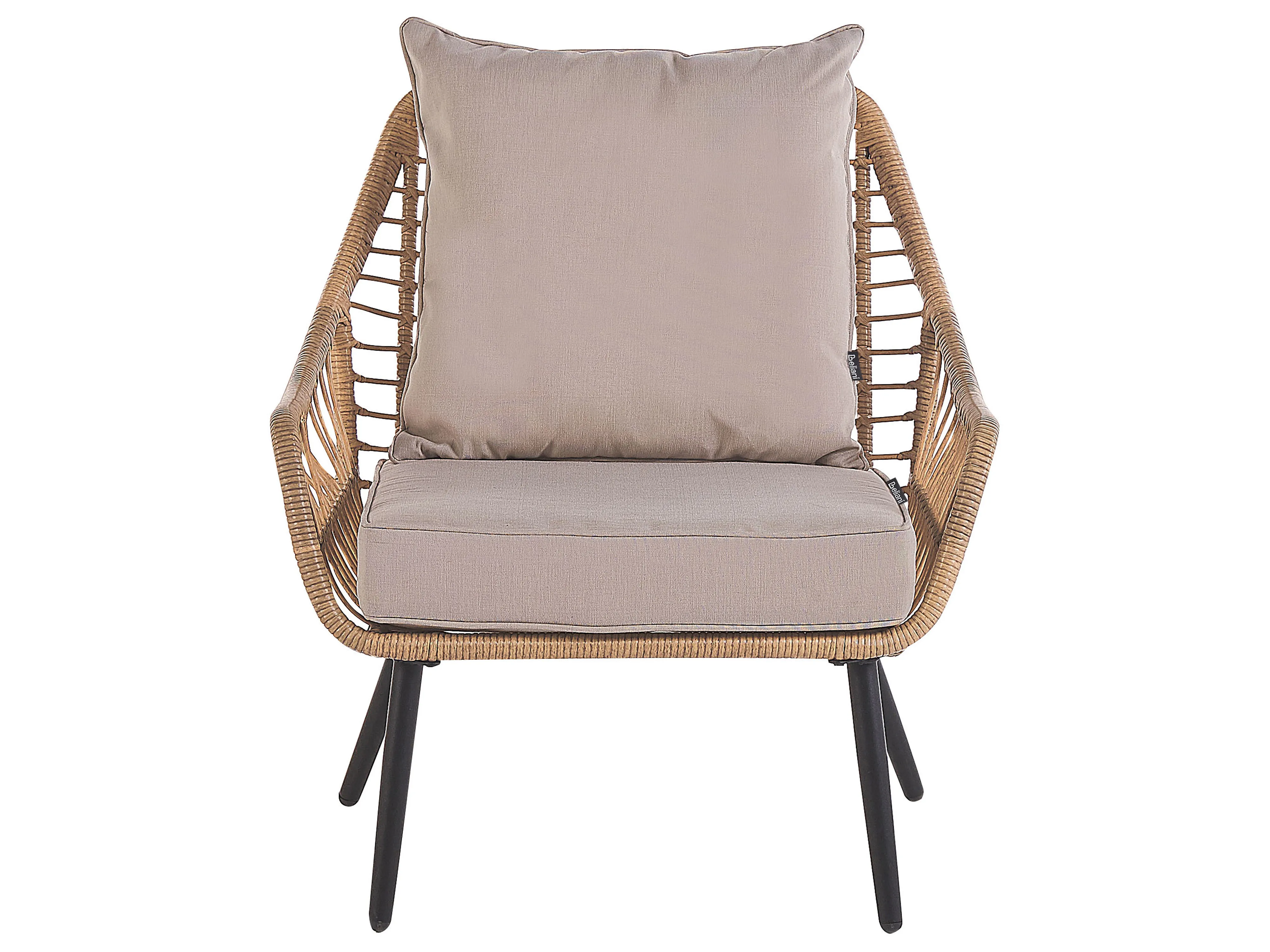 Set tuinkussenhoezen LAURETO Beige