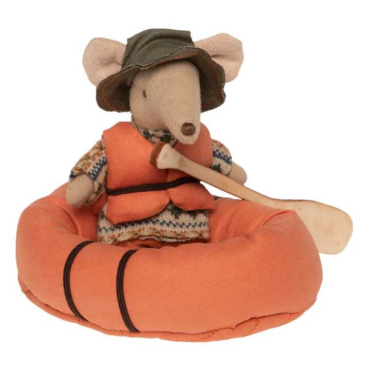 Maileg Canoë et ses accessoires | Orange