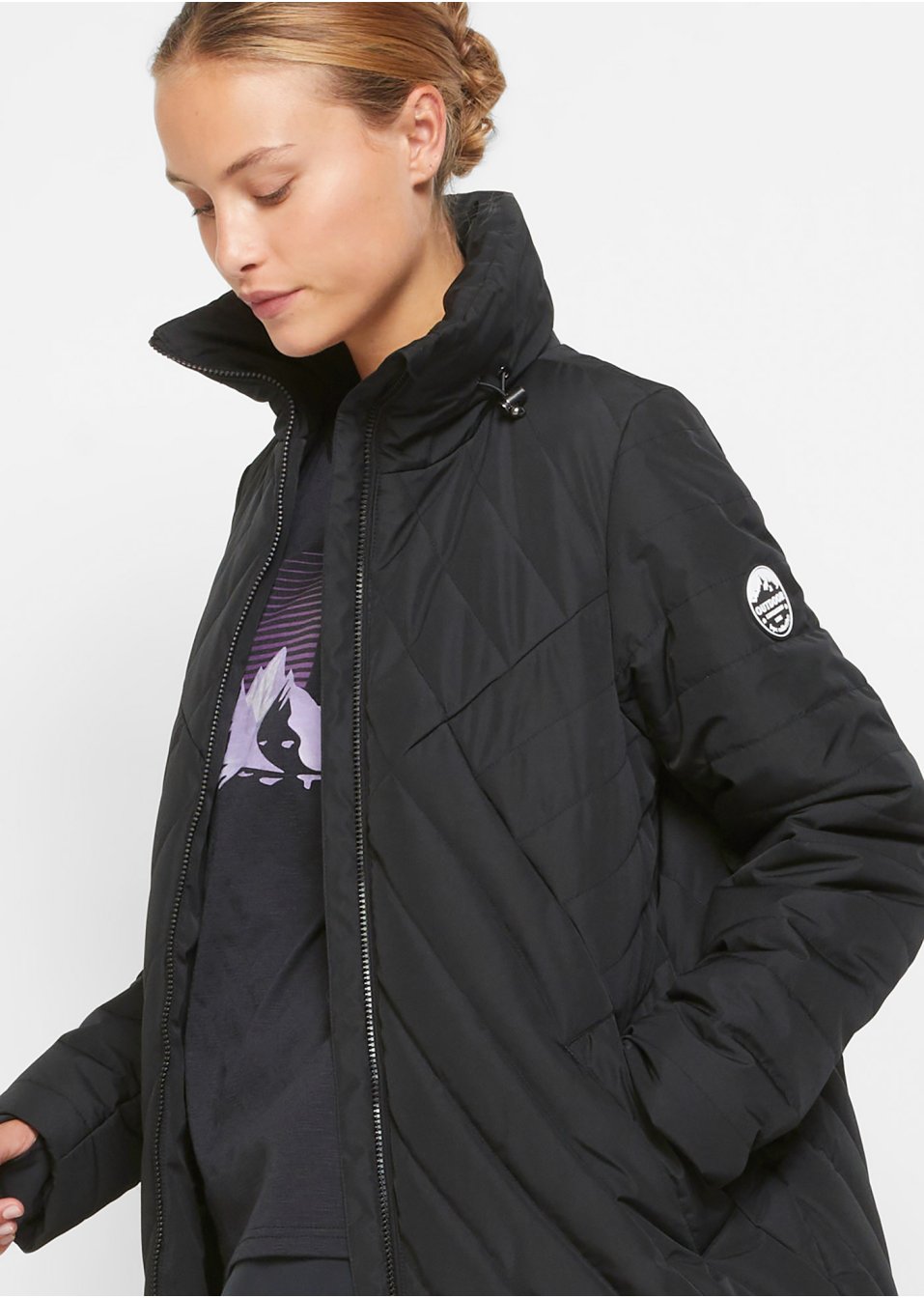 Veste matelassée en polyester recyclé