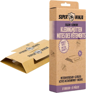 Super Ninja Kleding Mottenvallen 3ST
