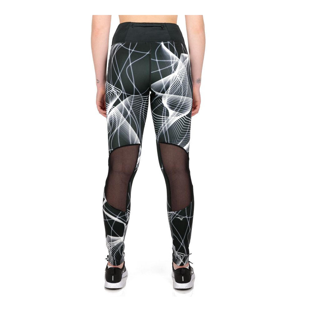 Mizuno PRINTED - Collant Femme black