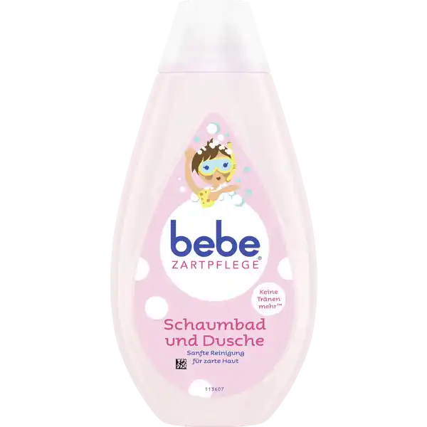 Schaumbad und Dusche