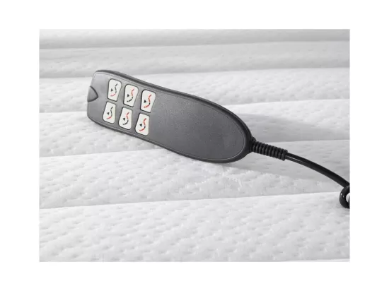 Lot 2 Sommiers relaxation electrique tous plots avec Reglage fermete lombaire Dimensions - 2x80 x 200 cm