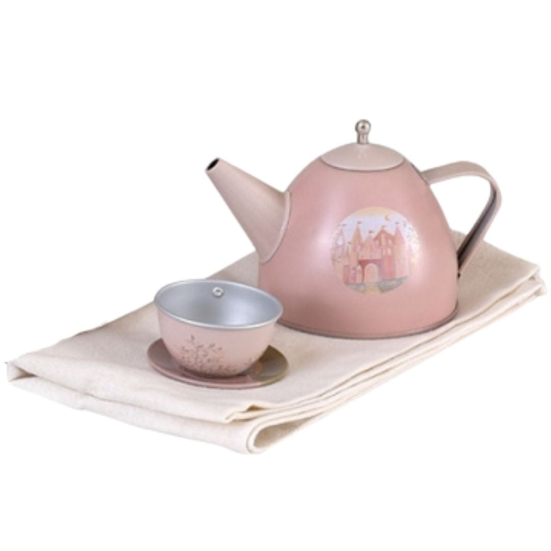 Egmont toys theeservies in rieten mand prinses