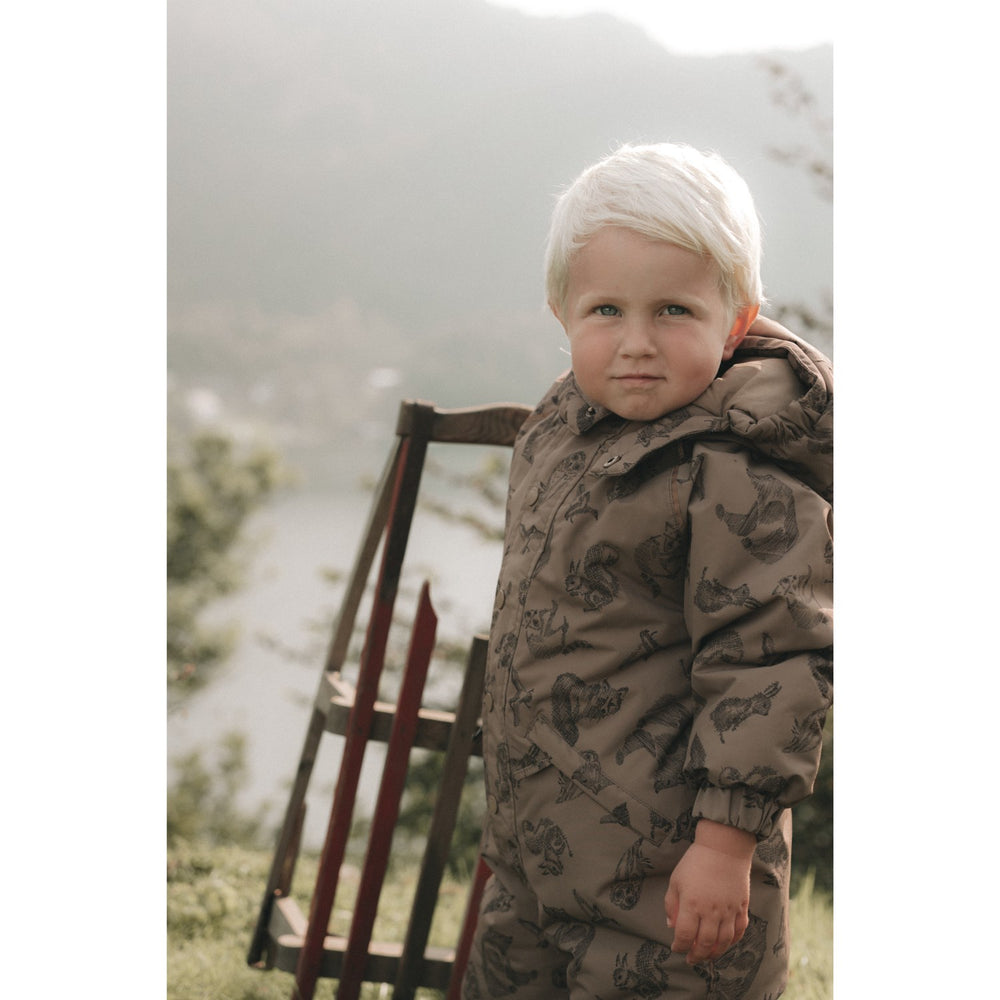 Køb MarMar Technical Outerwear Print Bear Oll Flyverdragt