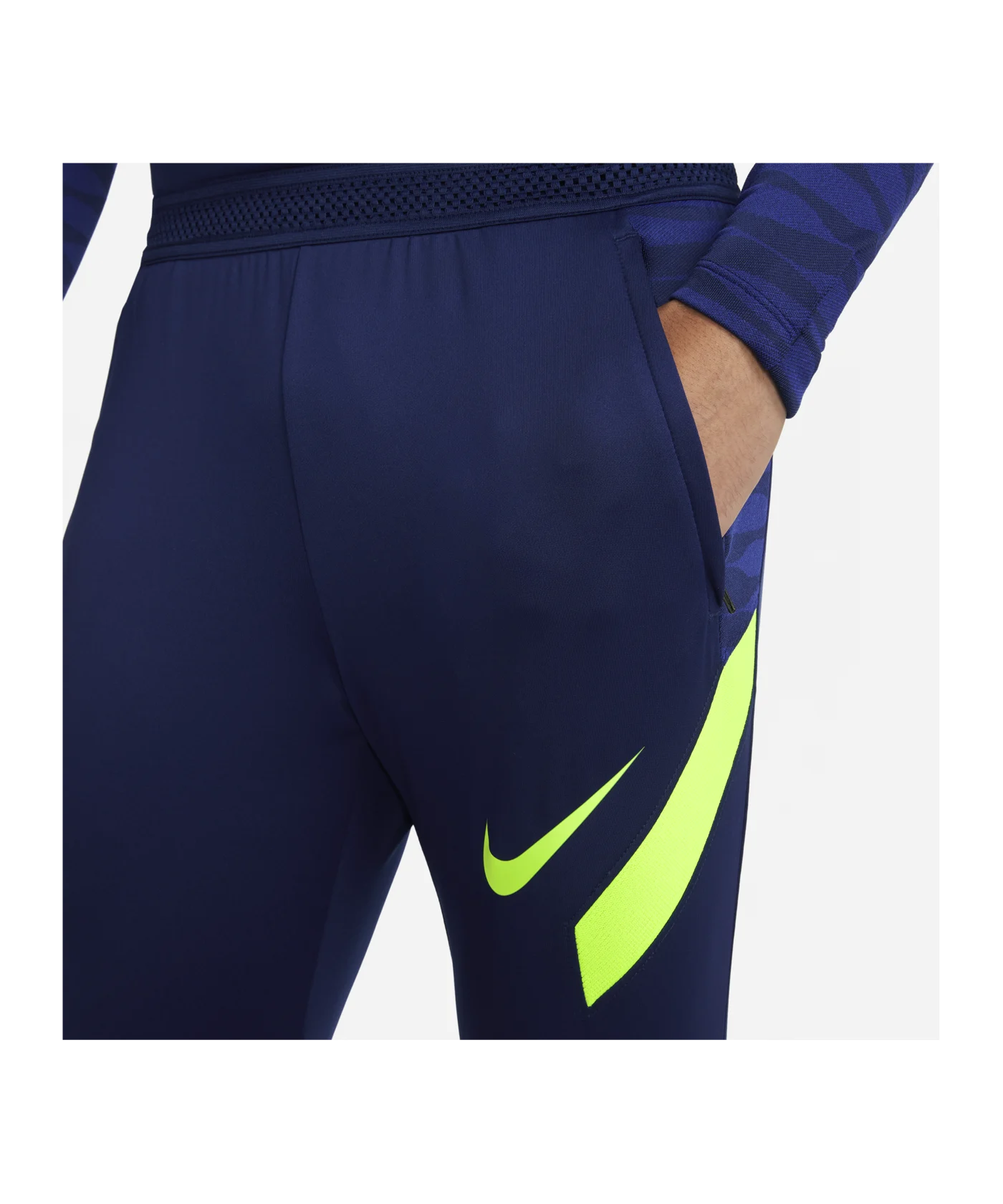 Nike Strike 21 Trainingshose Blau Gelb F492