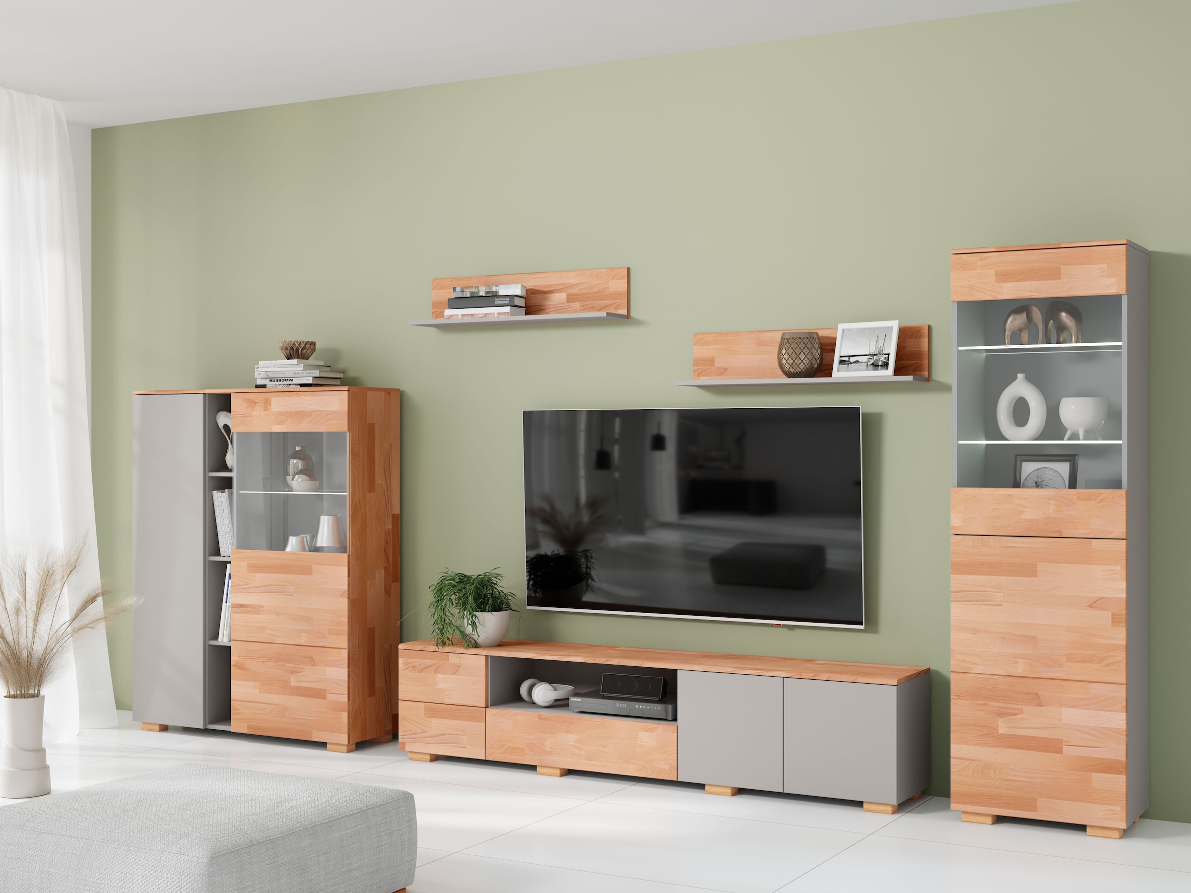 Home affaire Wohnwand 5 Stk. tlg.