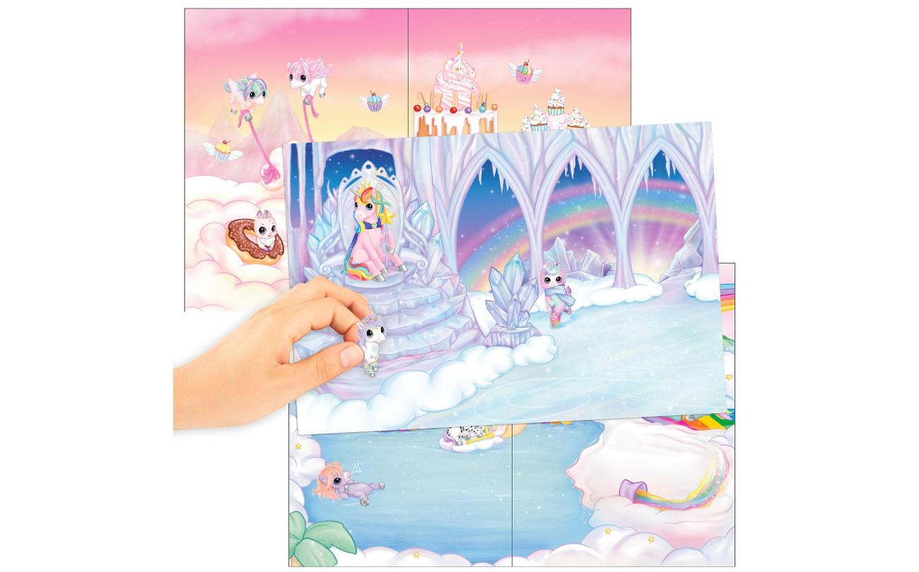 Ylvi en de Minimoomis Create your Unicorn World stickerboek