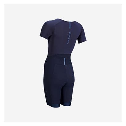 Trifonction Manches Courtes Femme Van Rysel SD Bleu Navy