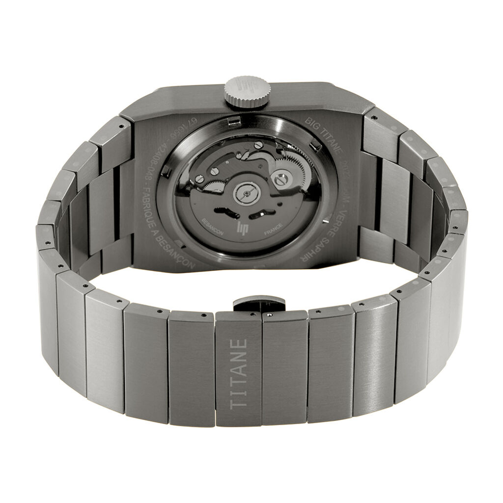 Montre Lip Big Titane Noir
