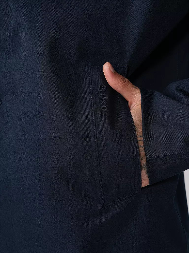 BARBOUR Trenchcoat dunkelblau
