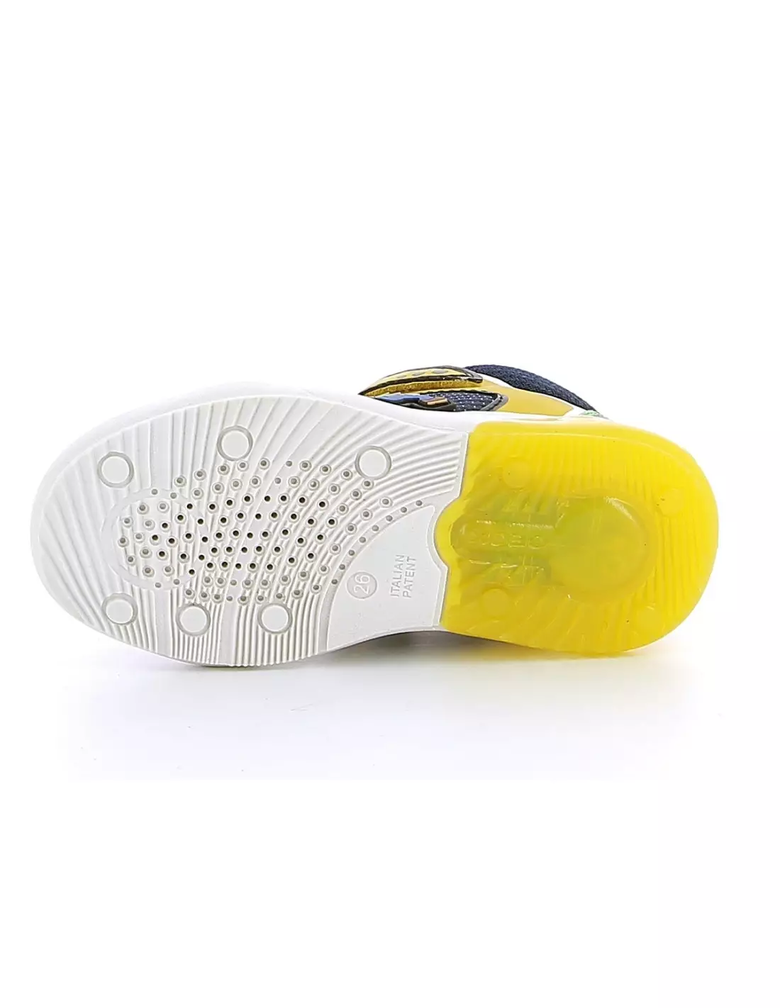 GEOX GRAYJAY SUPER MARIO - Sneakers Royalyellow
