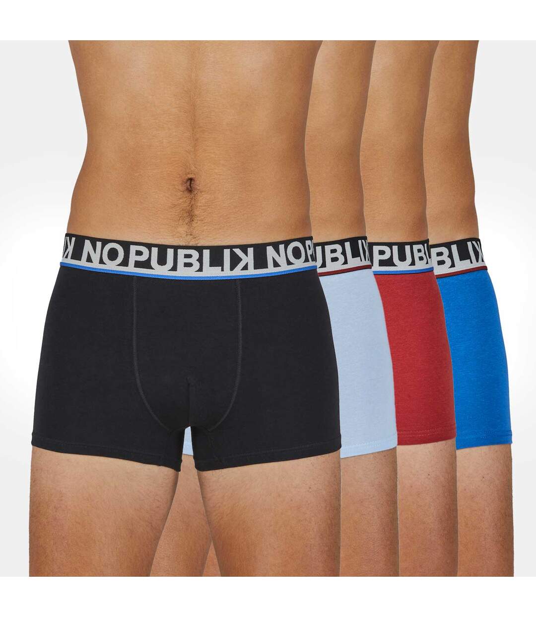 Lot de 4 boxers City Sport