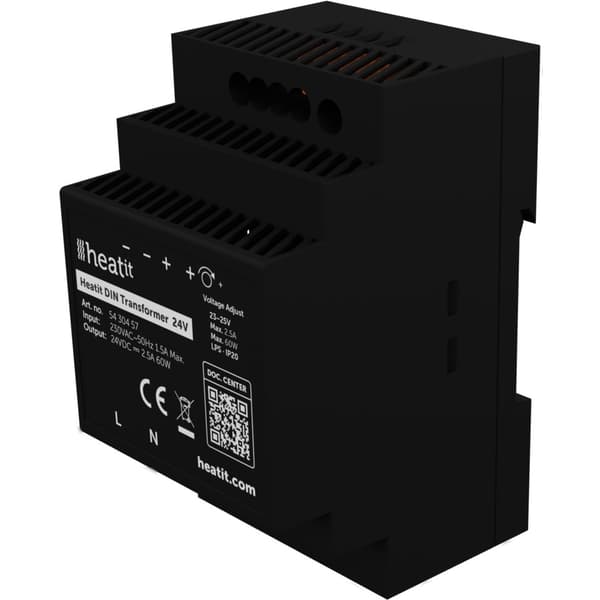 Heatit DIN Transformer for Z-Water 2 24V